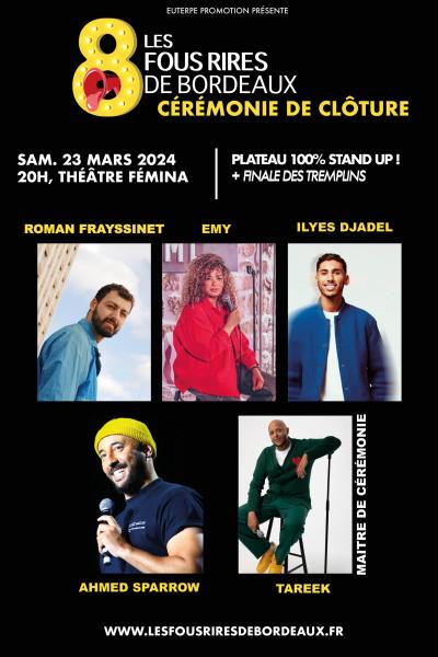 SOIREE DE CLOTURE 100% STAND UP !